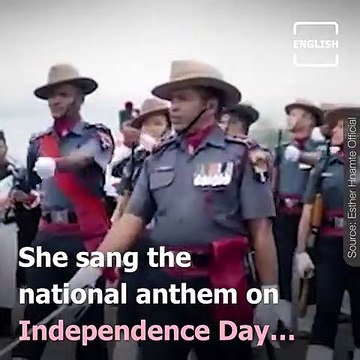 Soulful Rendition Of National Anthem By Mizoram’s Singing Sensation