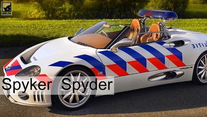 8 of the Coolest Police Cars in the World