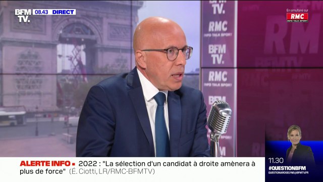 Éric Ciotti: J'ai la conviction que seuls les Républicains, ou ceux qui en sont proches, ont la capacité de diriger le pays pour le redresser