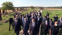 Cumhurbaşkanı Erdoğan, Ahlat'ta Selçuklu mezarlığını ziyaret etti