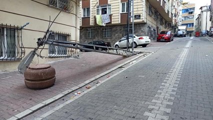 Esenyurt'ta çalıntı olduğu iddia edilen kamyon dehşet saçtı