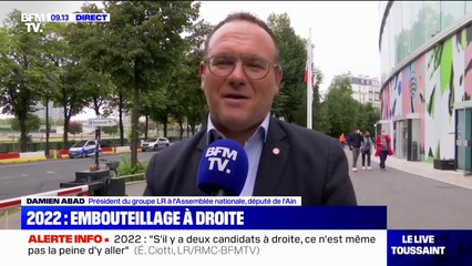Damien Abad: "À titre personnel, je ne suis pas candidat" à la primaire de la droite