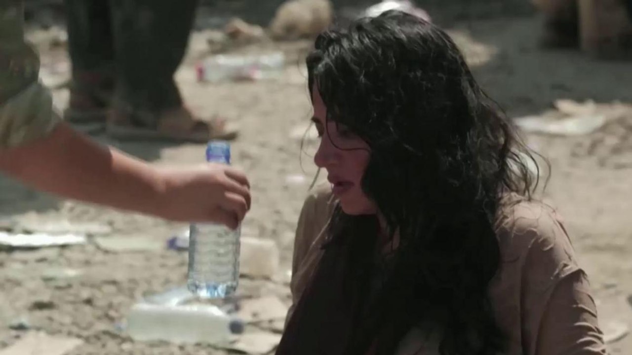 Water bottle costing 40 US Dollars at Kabul airport