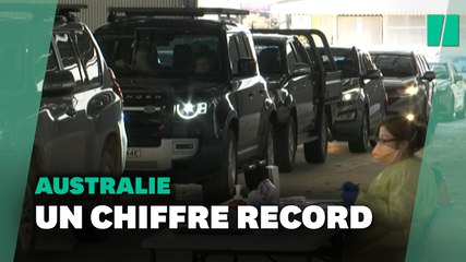En Australie, plus d'un millier de cas de Covid en 24h pour la première fois