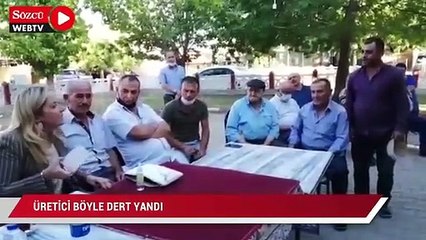 Üretici böyle dert yandı
