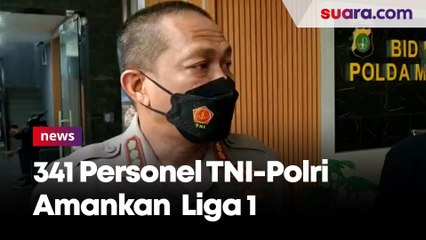 341 Personel TNI-Polri Amankan dan Awasi Prokes di Pertandingan Perdana Liga 1 Besok