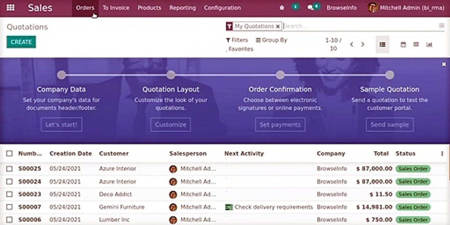 How to Allow Customer to manage return of Products and Create RMA | Odoo