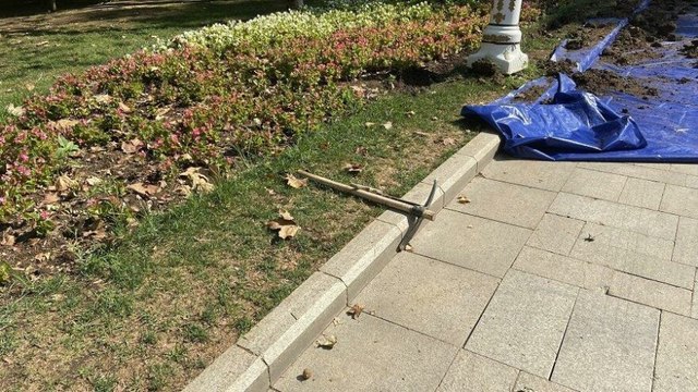 Gülhane Parkı’nda havan mermisi bulundu