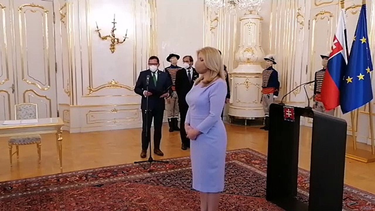 ZÁZNAM: Prezidentka vymenovala troch sudcov Najvyššieho správneho súdu SR