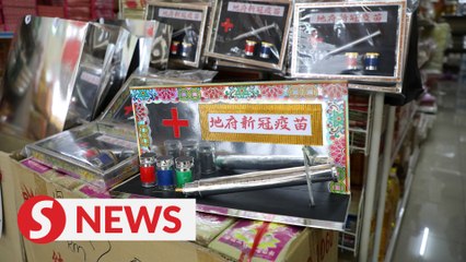 'Vaccines' for the afterlife a hot sale during Hungry Ghost Festival