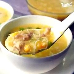 Tải video: Chicken Corn Soup  Delicious Chicken Soup  Soup Recipe  - Toasted