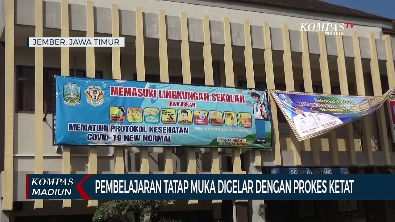 Pembelajaran Tatap Muka Digelar Dengan Prokes Ketat