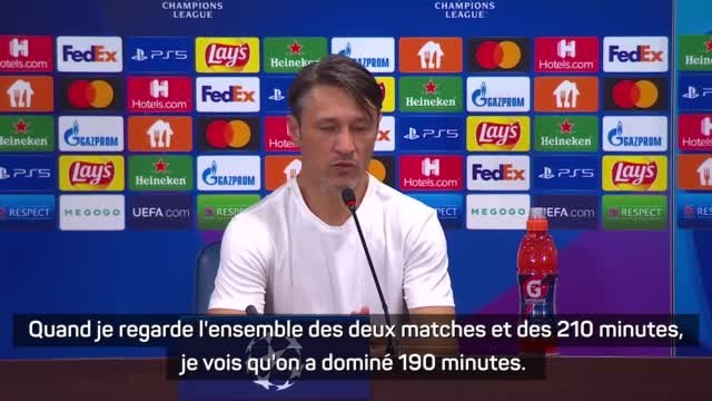 Ligue des champions - Kovac : Le football est parfois cruel