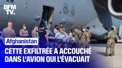 Afghanistan: cette exfiltrée a accouché dans l'avion qui l'évacuait vers l'Allemagne