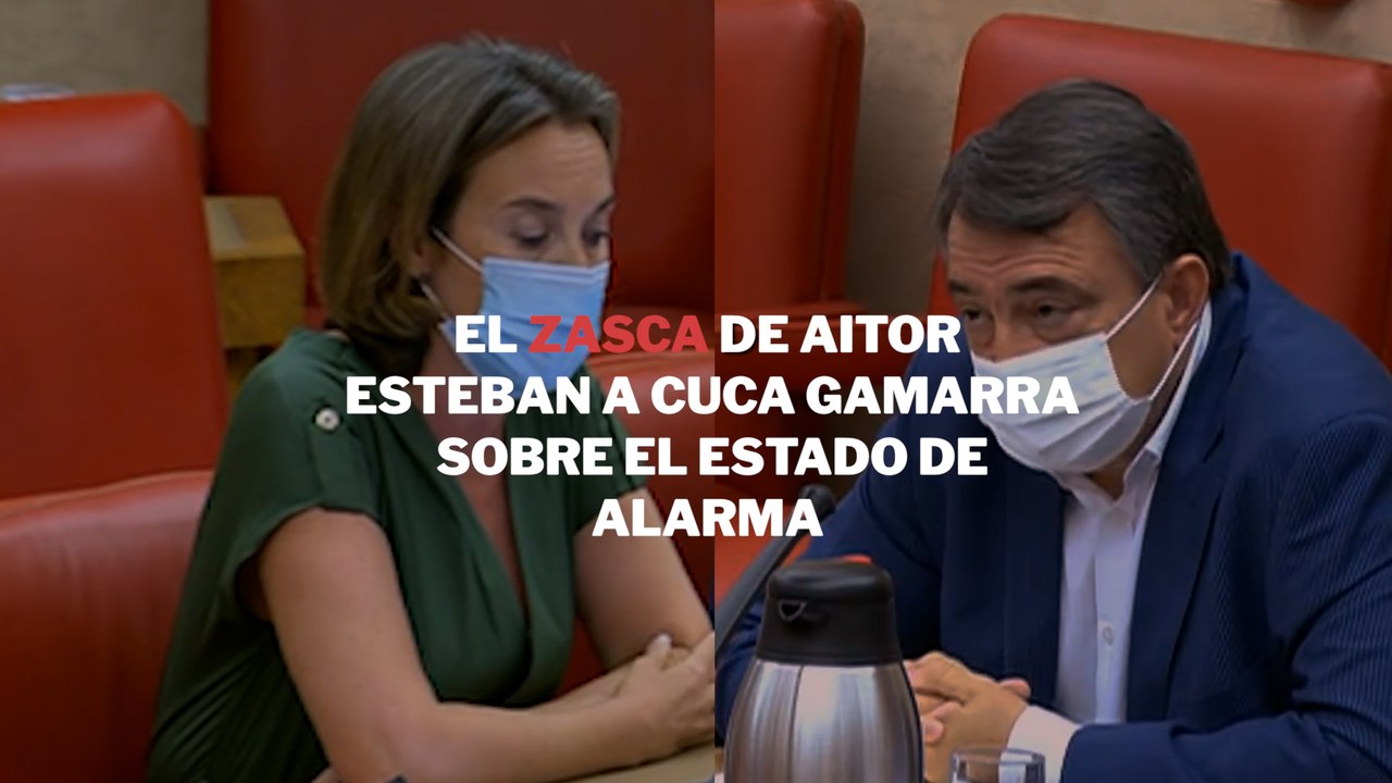 El zasca de Aitor Esteban a Cuca Gamarra sobre el estado de alarma: "¿Qué responsabilidad del Gobierno?"