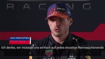 Verstappen vor Spa: Kann sich ganz schnell ändern
