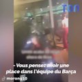 Umtiti drague une journaliste à son retour d'Ibiza et créé la polémique en Espagne (vidéo)