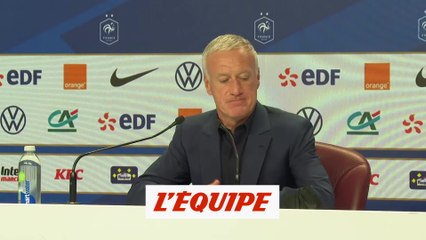 Deschamps livre sa liste avant l'Ukraine - Foot - Bleus
