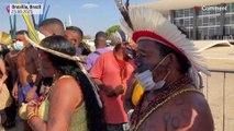 Brésil : des milliers d'indigènes se mobilisent pour leurs terres ancestrales