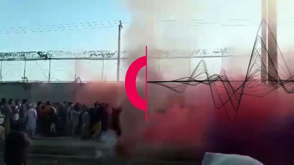 Tear gas used to disperse crowd at Kabul airport