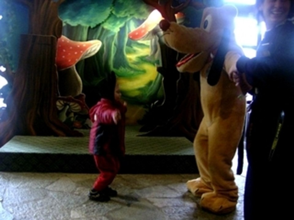 La danse de Fabrice et de Pluto