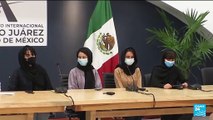 Members of Afghan girls robotics team arrive in Mexico after evacuation