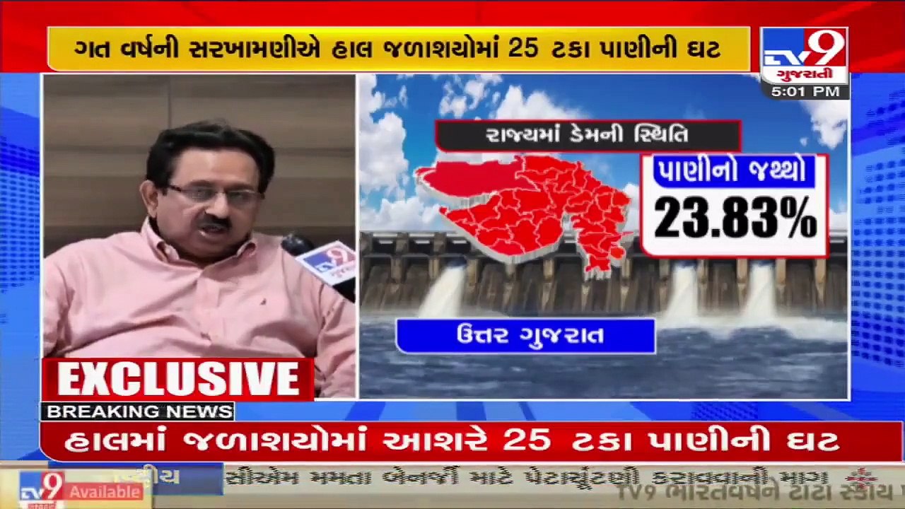 Amid ongoing water crisis, Gujarat govt prioritises drinking water for citizens _ TV9News