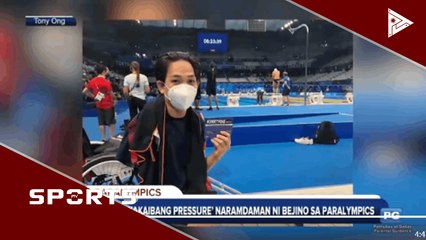 Ong: "Kakaibang pressure" naramdaman ni Bejino sa Paralympics