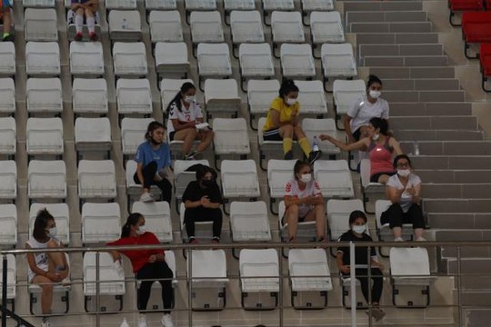 Erzincan Binali Yıldırım Üniversitesi Spor Bilimleri Fakültesi'nin özel yetenek sınavına yoğun ilgi