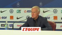 Deschamps : « Giroud absent ? Un choix sportif » - Foot - Bleus