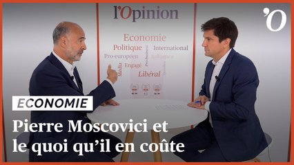 La REF 2021: «Plus on dépense, plus il faut du contrôle», prévient Pierre Moscovici