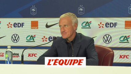 Video herunterladen: Une liste de 23 Bleus retenus par Deschamps pour éviter la frustration - Foot - Bleus