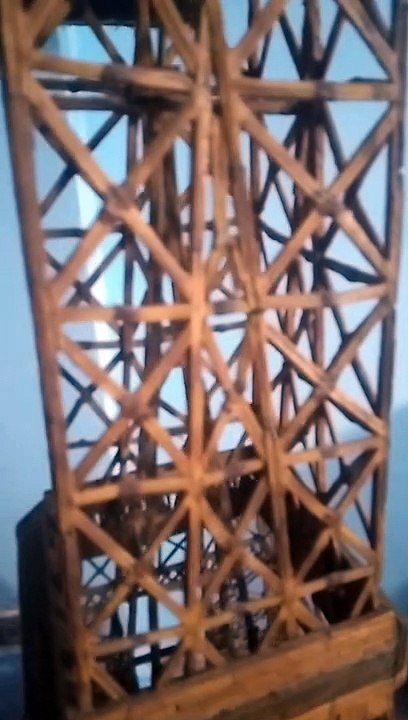 #Eiffel tower  #match stick's #artist #France #paris #craft