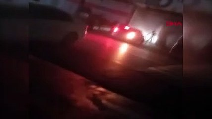 Tartıştığı sevgilisinin üzerine aracını sürdü