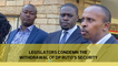 Legislators condemn the withdrawal of DP Ruto's security