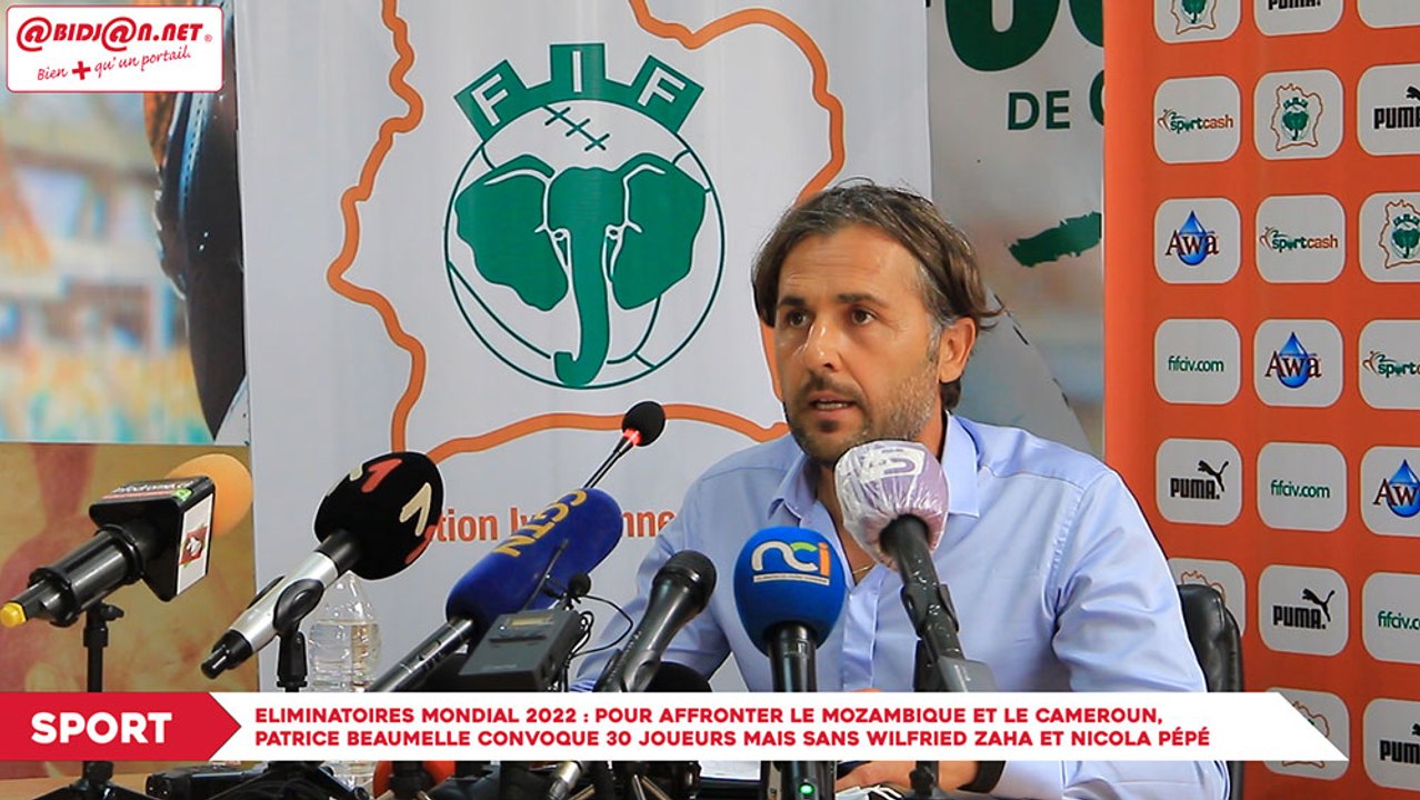 Eliminatoires mondial 2022  : Pour affronter le Mozambique et le Cameroun, Patrice Beaumelle convoque 30 joueurs mais sans Wilfried Zaha et Nicola Pépé