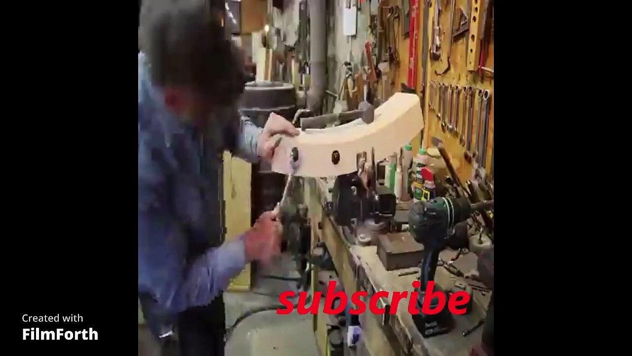 well fabrication,comment fabriquer une roue ,un travaille de pro.