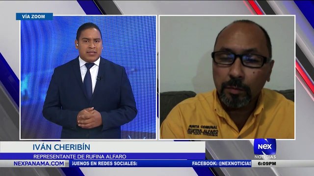 Entrevista a Iván Cheribin, representante del corregimiento Rufina Alfaro - Nex Noticias