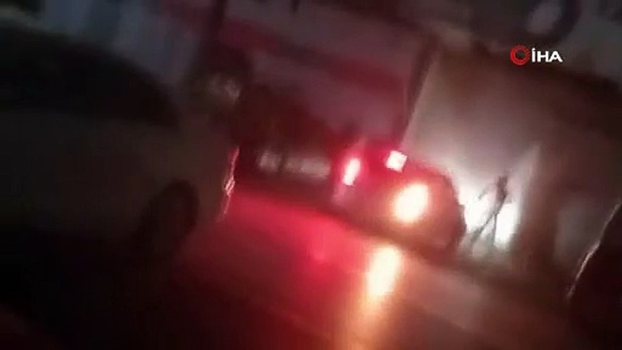 Tartıştığı sevgilisini aracıyla ezmeye çalıştı!