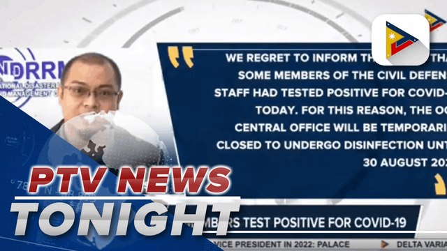 116 staff members of the Office of Civil Defense test positive for COVID-19