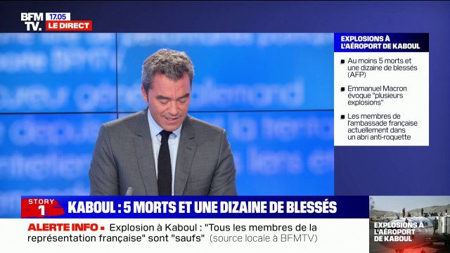 Attaque à l'aéroport de Kaboul: un premier bilan fait état de 5 morts et une dizaine de blessés, le Pentagone confirme au moins une autre explosion