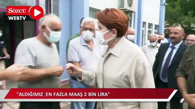 Akşener, sanayi sitesi esnafını ziyaret etti