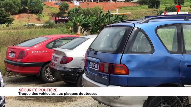 Sécurité routière - la traque des véhicules aux plaques douteuses