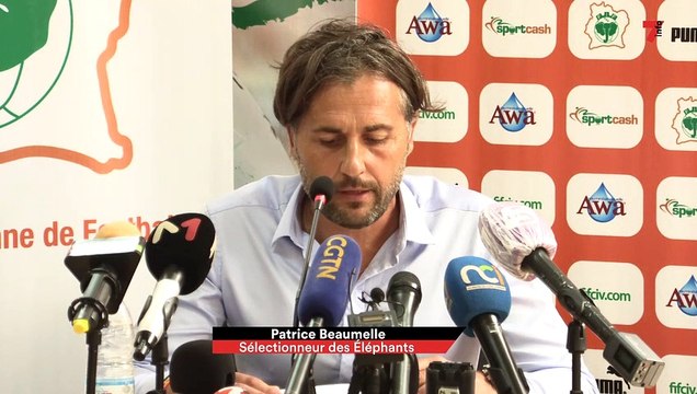 Patrice Beaumelle dévoile la liste des Eléphants contre le Mozambique et le Cameroun.