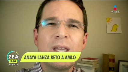 Descargar video: Ricardo Anaya lanza reto a López Obrador