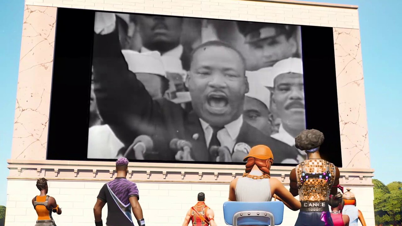 Fortnite - TIME Studios présente La Marche dans le temps (Hommage à Martin Luther King)