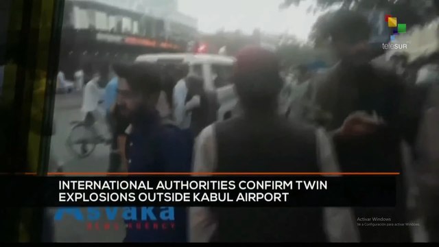 FTS 12:30 26-08: International authorities confirm twin explosions outside Kabul airport
