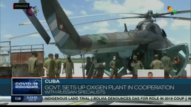 Cuba installs oxygen production plants for hospitals in cooperation with Russia
