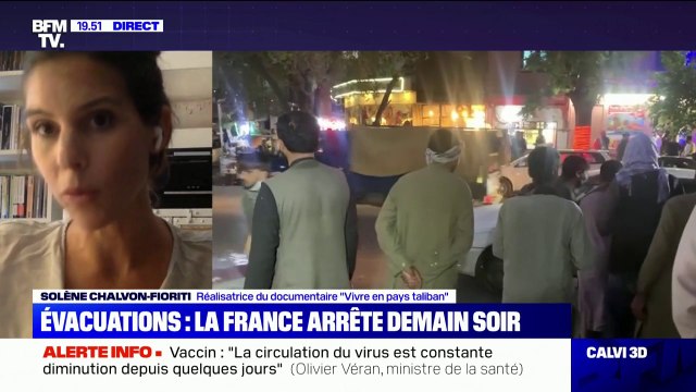 Solène Chalvon-Fioriti sur les explosions à Kaboul: On le sait depuis plusieurs jours qu'il y a des risques d'attentats