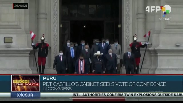 Peruvian president's cabinet seeks confidence vote